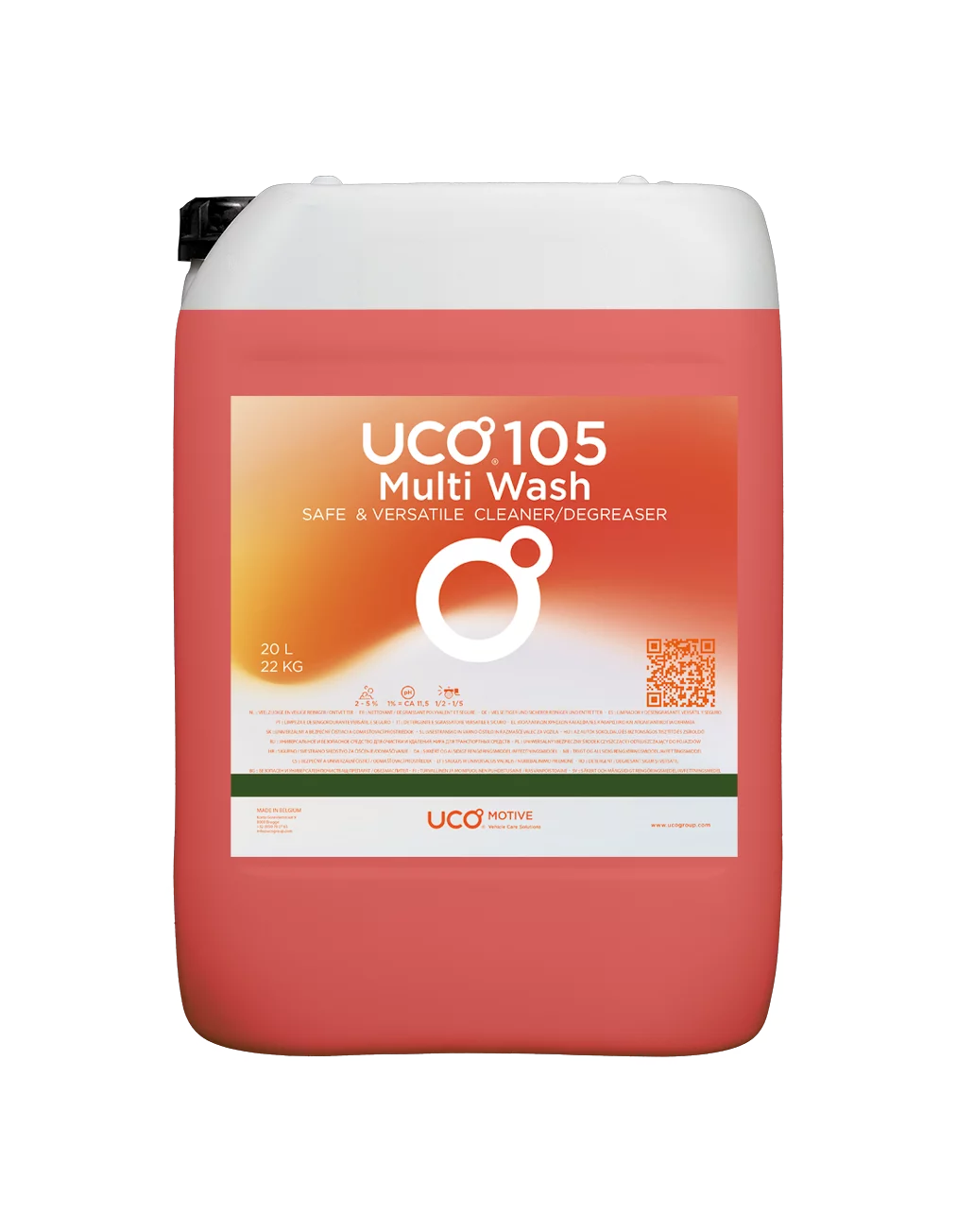 UCO® 105 Safe & Versatile Cleaner Degreaser/Ontvetter - 20 liter