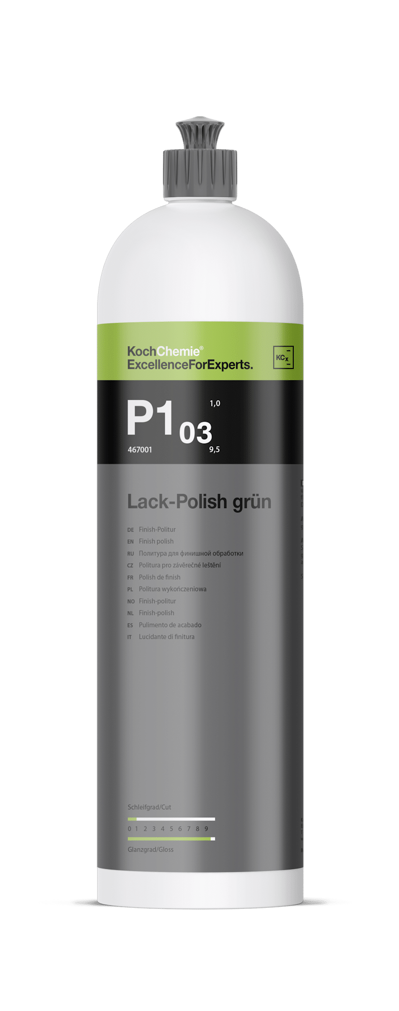 Koch Chemie Lack-Polish Grün P1.03 - 1000ml