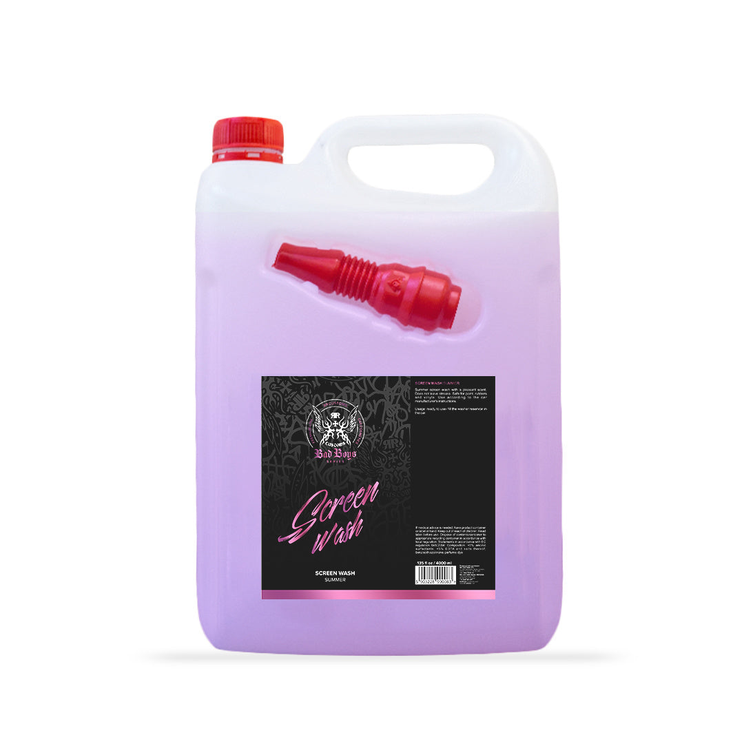 BadBoys Screen Wash / Ruitenwisservloeistof 4L
