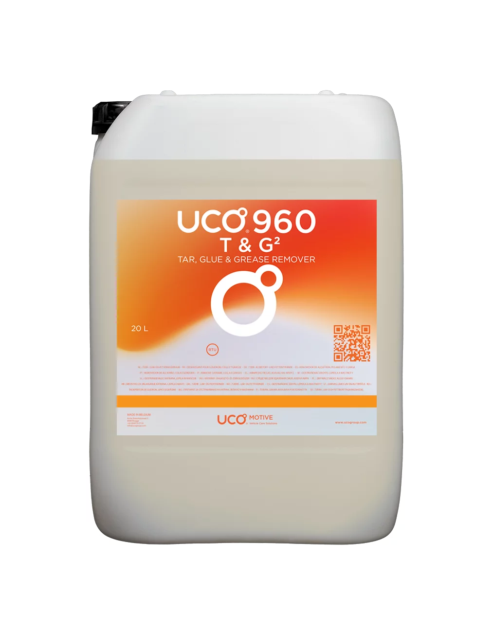 UCO® 960 Tar, Glue & Grease Remover - 0,95/20 liter
