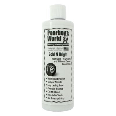 Poorboy's World Bold n Bright tire dressing