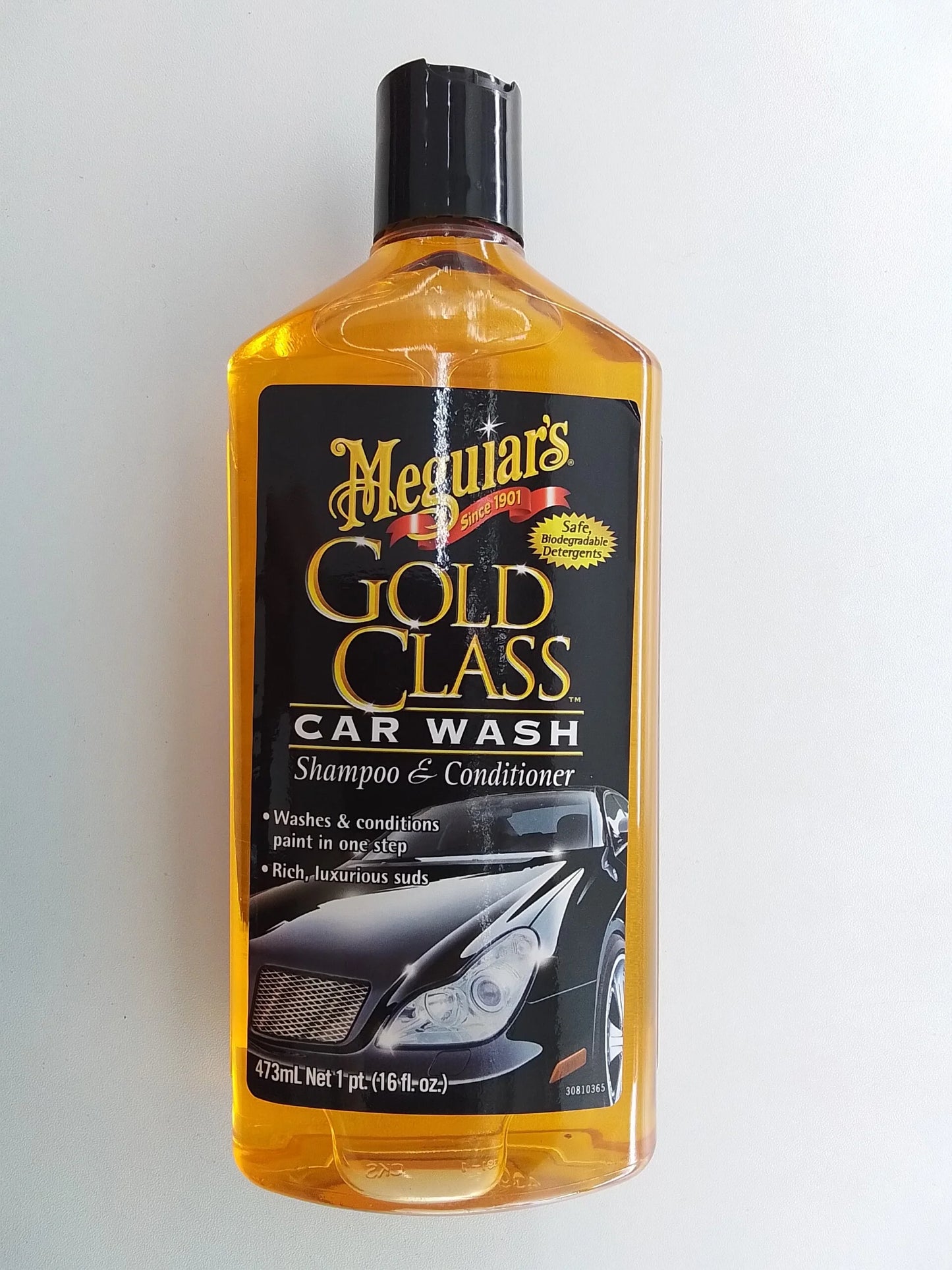 Meguiars Gold Class Car Wash Shampoo & Conditioner 473ml