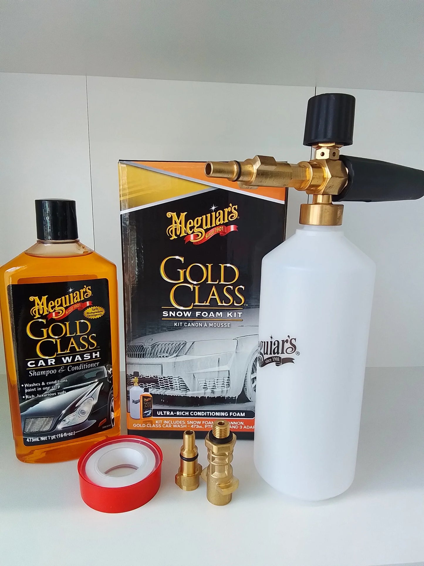 Meguiars Gold Class Snow Foam Cannon Kit