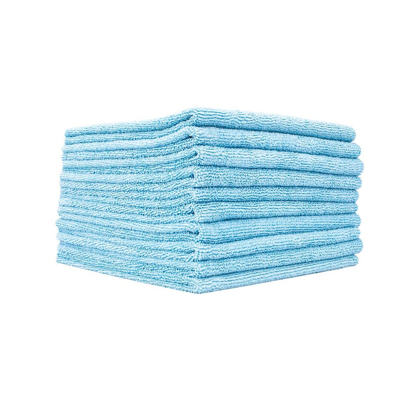 The Rag Company 300GSM Light Blue - set van 10 doeken