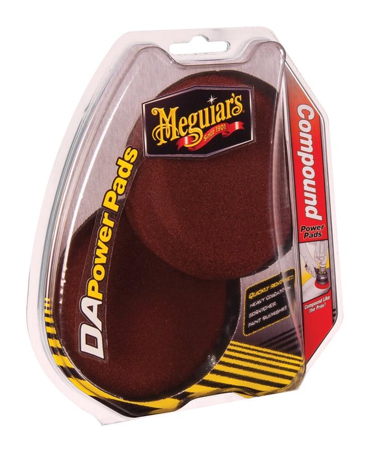Meguiars DA Power Compound Pads - 2 stuks