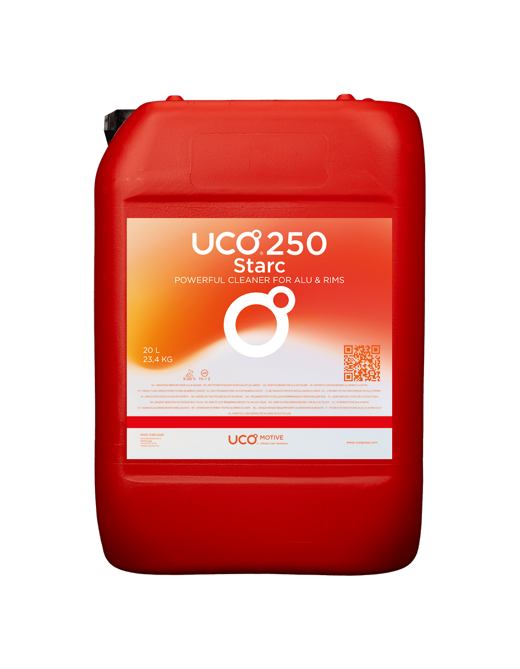 UCO® 250 Starc | Zure Velgenreiniger - Powerful Cleaner For Alu & Rims - 20 liter