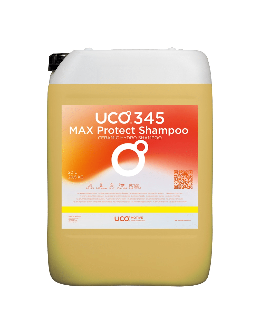 UCO® 945 Max Protect Shampoo - Ceramic Hydro Shampoo - 0,95/20 liter