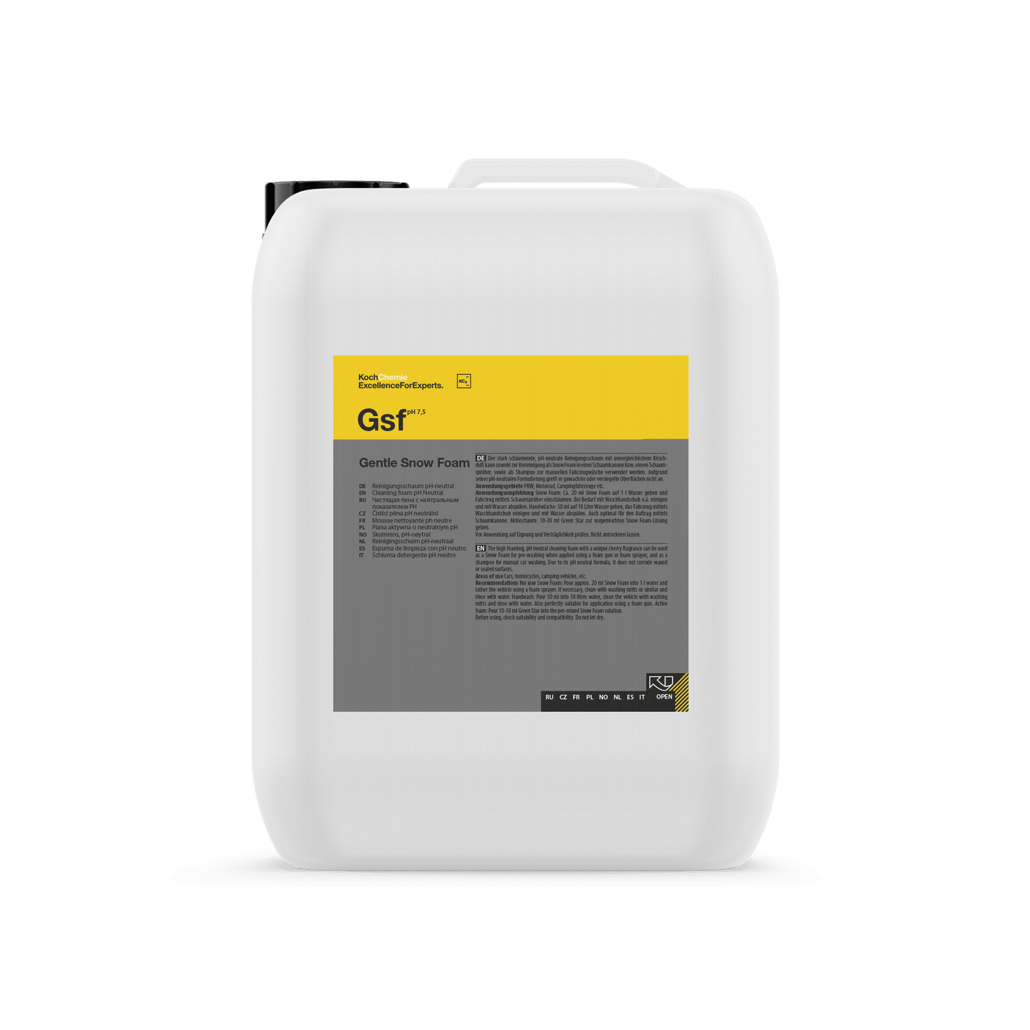 Koch Chemie Gentle Snow Foam GSF - 1000ml / 5 liter
