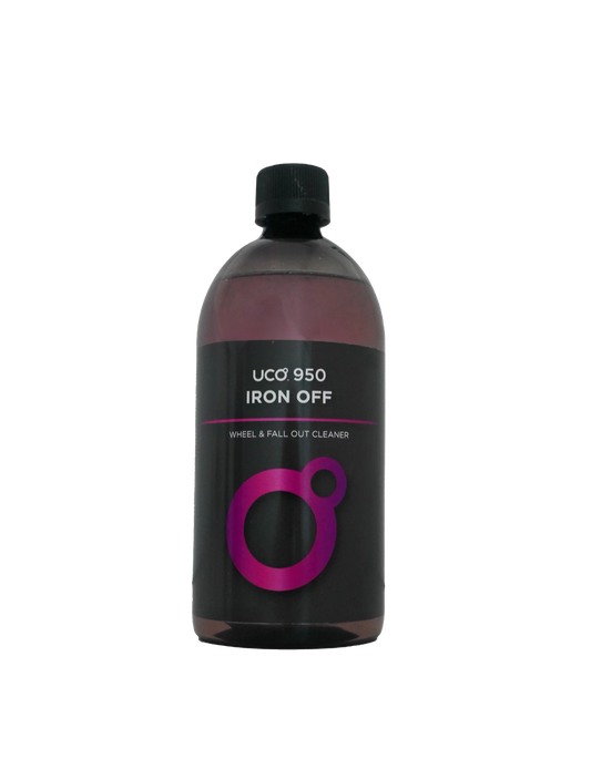 UCO® 950 Iron Off pH-neutrale velgenreiniger en ijzerverwijderaar - Wheel & Fall Out Cleaner - 0,95/5/20 liter