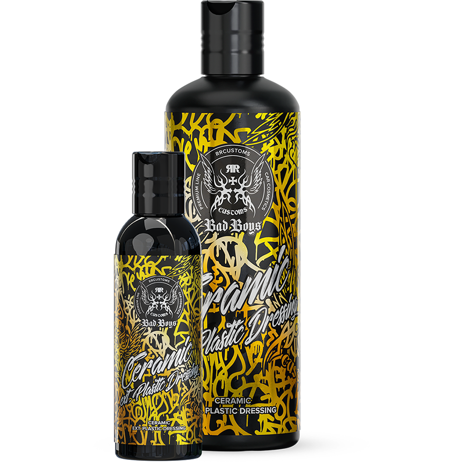 BadBoys Ceramic Exterior Plastic Dressing - 500ml