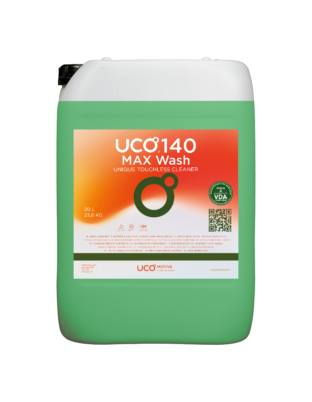 UCO® 140 MAX Wash - Unique Touchless Cleaner - 20 liter