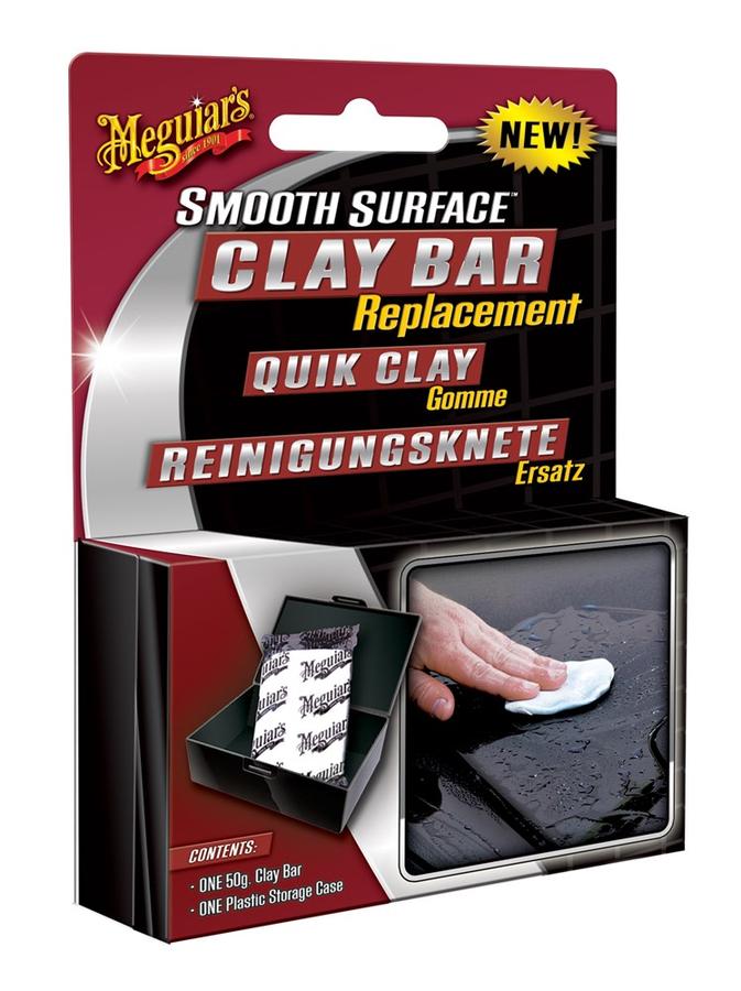 Meguiars Smooth Surface Clay Bar Replacement Quik Clay - 80gram
