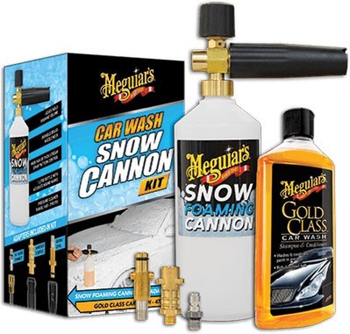 Meguiars Gold Class Snow Foam Cannon Kit