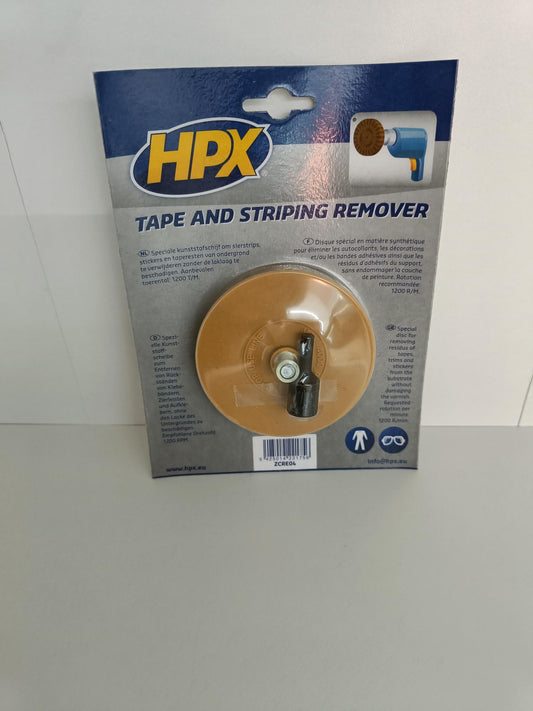 HPX Karamelschijf sticker verwijderen