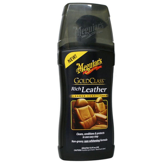 Meguiar's Gold Class Rich Leather Cleaner & Conditioner 400ML